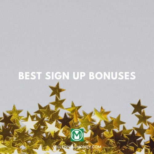 sign up bonus