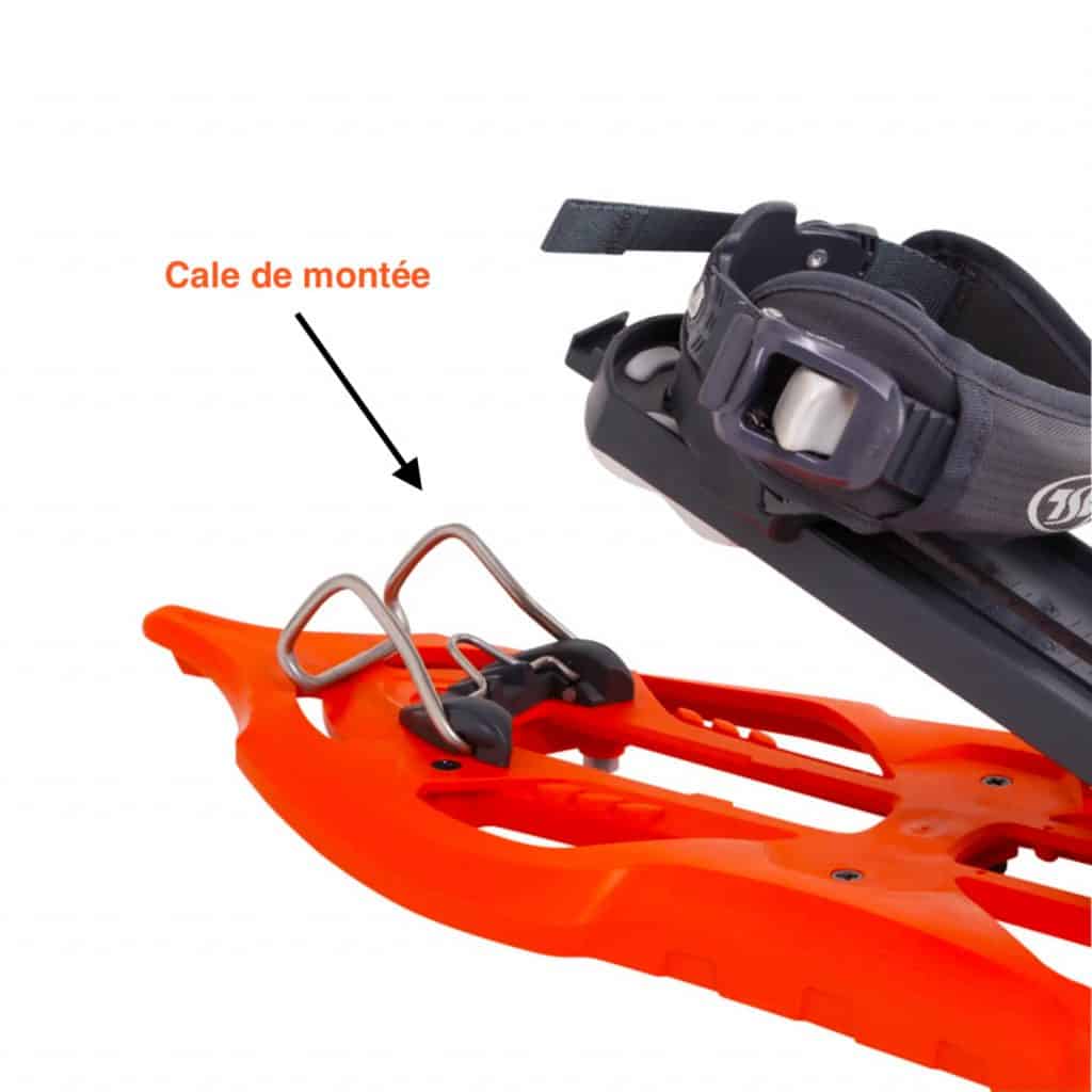 Cale de montée raquette