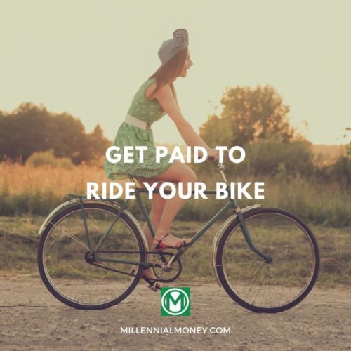 get paid to ride your bike