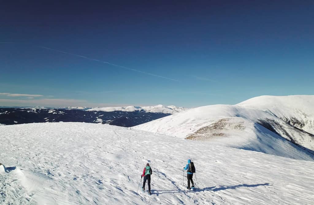 couple randonneurs massif central