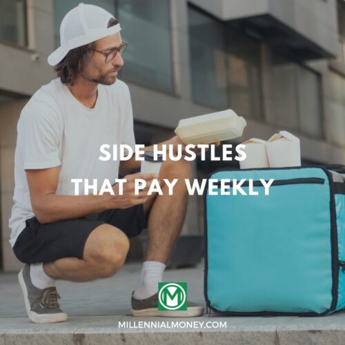 side hustles that pay weekly