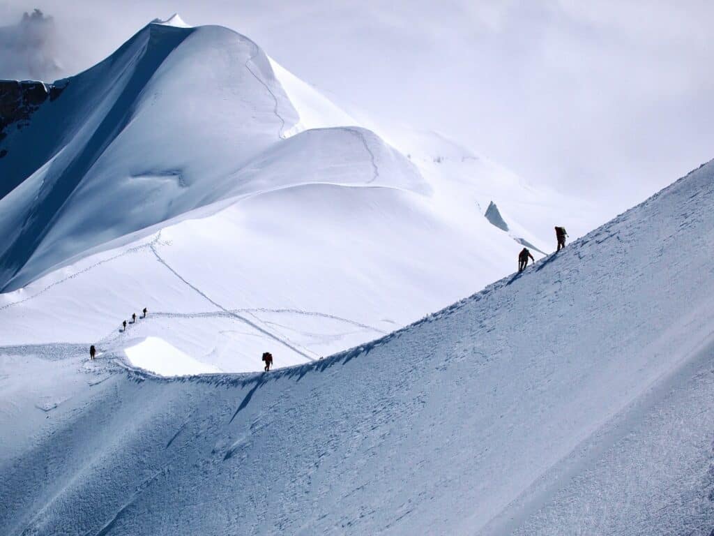Ascension de l'Aiguille du Midi